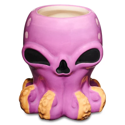 Octopus Skull Molded Shot Glass - 2.5 oz.