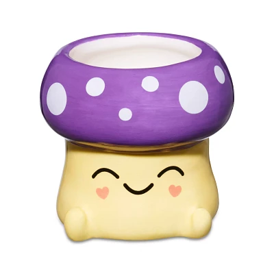 Happy Mushroom Molded Shot Glass - 2 oz.