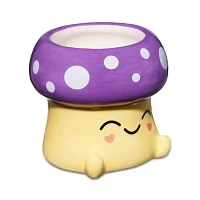 Happy Mushroom Molded Shot Glass - 2 oz.