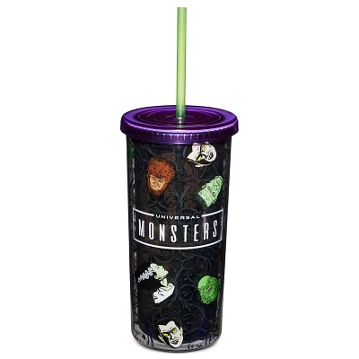 Universal Monsters Cup with Straw 20 oz. - Universal Monsters