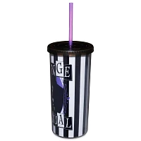 Strange and Unusual Cup with Straw - Beetlejuice