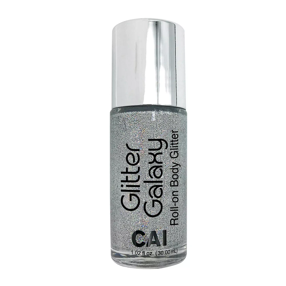 Glitter Galaxy Silver Roll-On Body Glitter