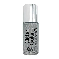 Glitter Galaxy Silver Roll-On Body Glitter