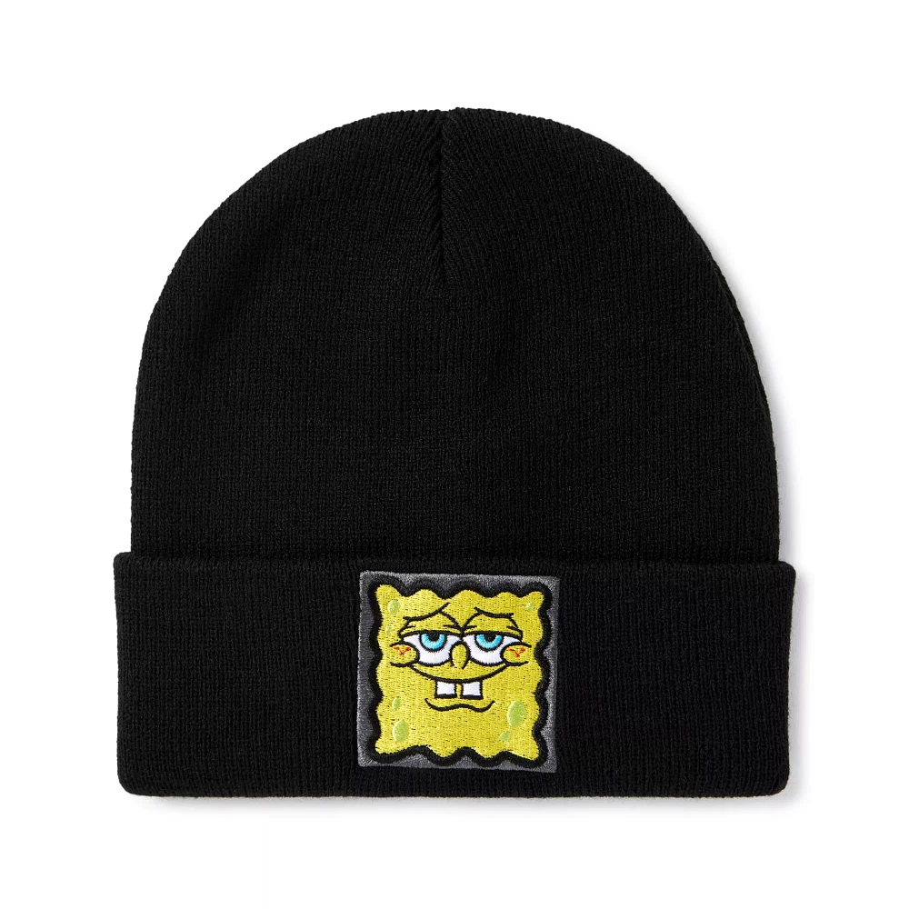 SpongeBob SquarePants Patch Beanie Hat