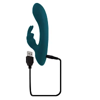 Playboy Pleasure Rechargeable Waterproof Lil Rabbit Rabbit Vibrator - 5.8 Inch