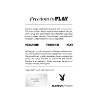 Playboy Pleasure Bunny Buzzer Rechargeable Waterproof Cock Ring