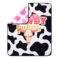 Howdy Fuckers Fleece Blanket