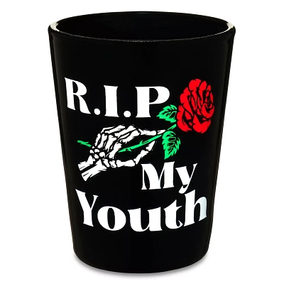 R.I.P. My Youth Shot Glass - 2 oz.