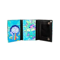 Psychedelic Rick and Morty Chain Wallet