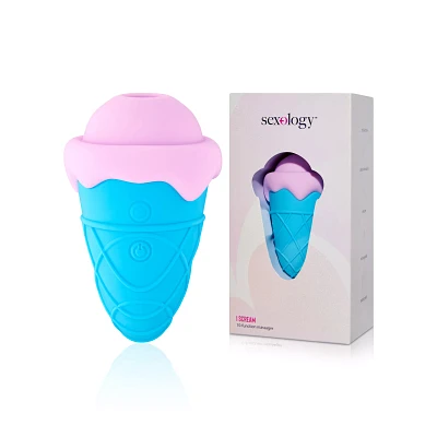 I Scream 10-Function Rechargeable Clitoral Massager 3.7 Inch - Sexology