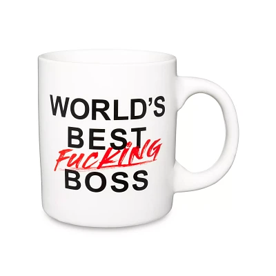 World's Best Fucking Boss Coffee Mug - 20 oz.