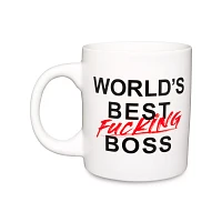 World's Best Fucking Boss Coffee Mug - 20 oz.