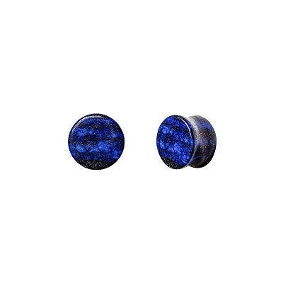 Blue Natural Stone Plugs