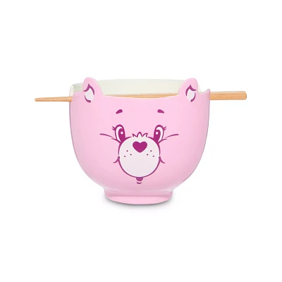 Cheer Bear Bowl with Chopsticks 17 oz. - Care Bears
