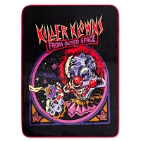 Killer Klowns from Outer Space Retro Reversible Fleece Blanket