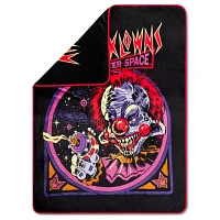 Killer Klowns from Outer Space Retro Reversible Fleece Blanket