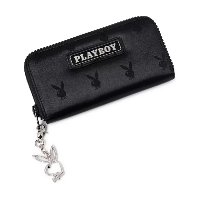 Black Playboy Jacquard Wallet - Playboy