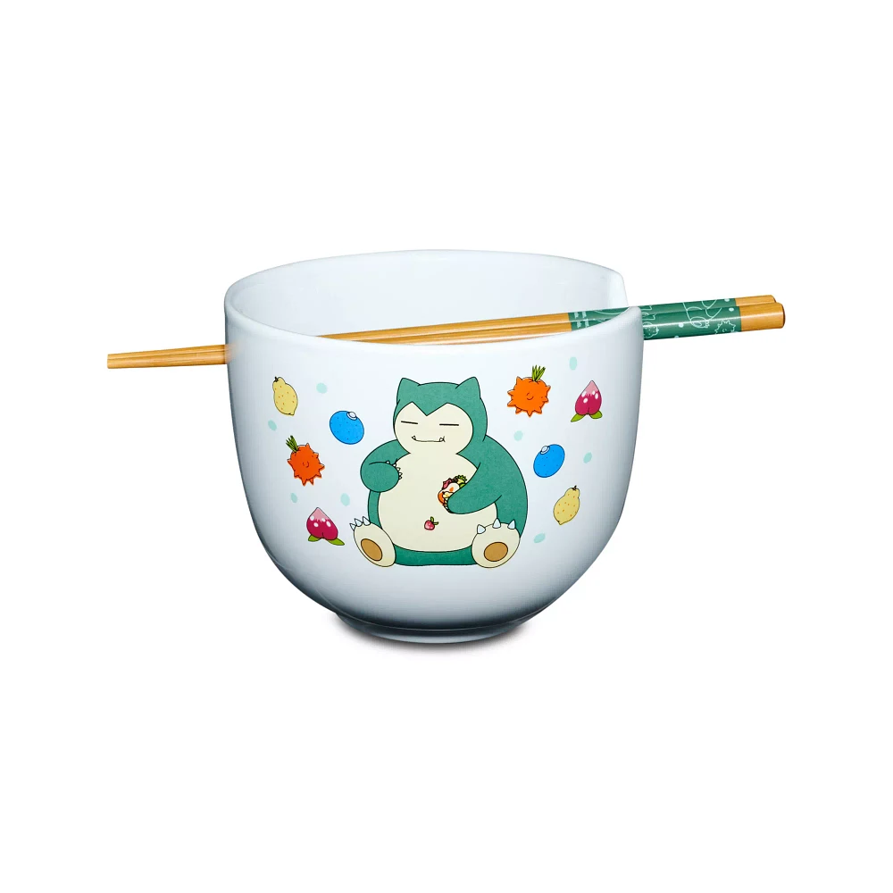 Snorlax Fruit Bowl with Chopsticks - Pokémon