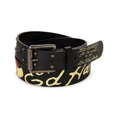 Love Kills Slowly Belt- Ed Hardy