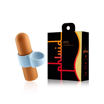 Gratify 10-Function Rechargeable Waterproof Vibrating Bullet 3 Inch – Phluid