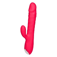 Over the Top 10-Function Thrusting Rabbit Vibrator 9.4 Inch - Hott Love Extreme