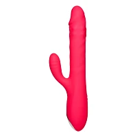 Over the Top 10-Function Thrusting Rabbit Vibrator 9.4 Inch - Hott Love Extreme