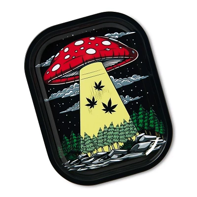 Mushroom UFO Weed Leaf Tray