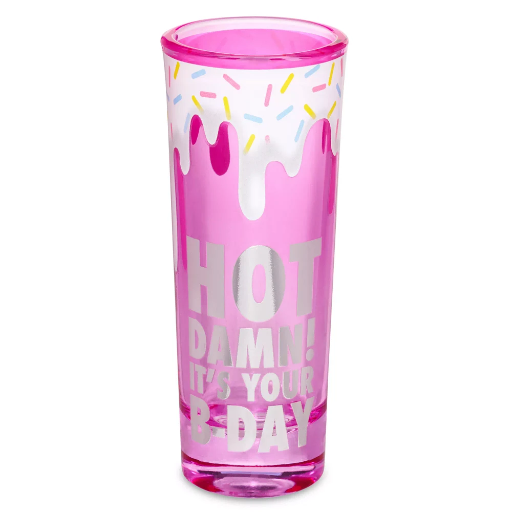 Hot Damn Birthday Shooter Shot Glass - 2 oz.