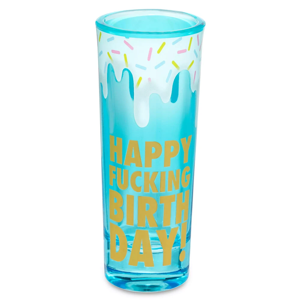 Happy Fucking Birthday Shooter Shot Glass - 2 oz.