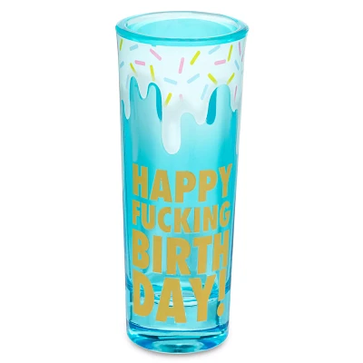 Happy Fucking Birthday Shooter Shot Glass - 2 oz.