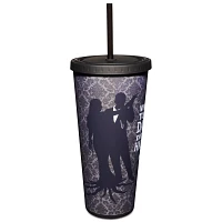 Morticia and Gomez Cup with Straw 24 oz. - The Addams Family