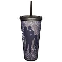 Morticia and Gomez Cup with Straw 24 oz. - The Addams Family