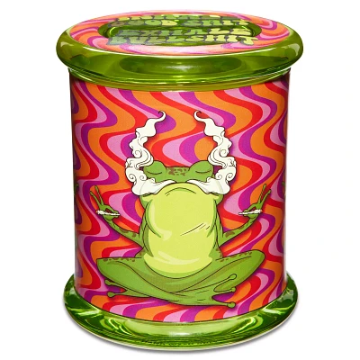 Zen Frog Stash Jar - 12 oz.