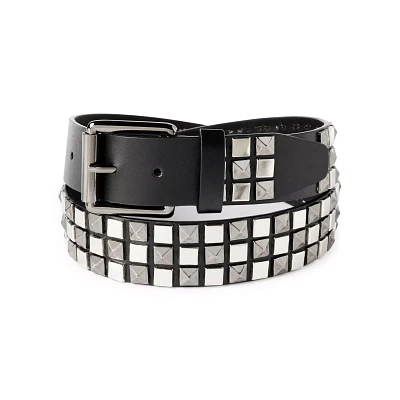 Gunmetal Studded Belt