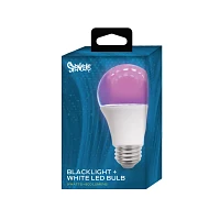 Black Light and White LED Light Bulb