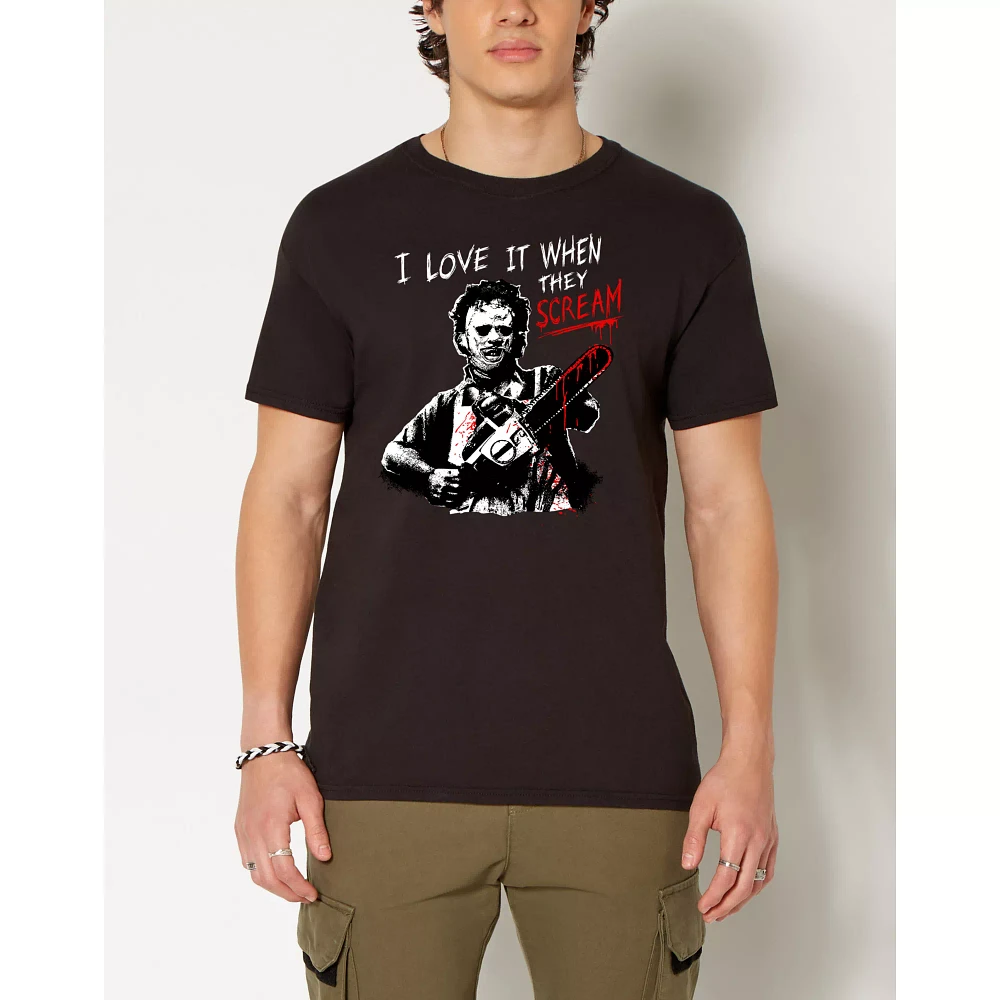 When They Scream T Shirt - Texas Chainsaw Massacre