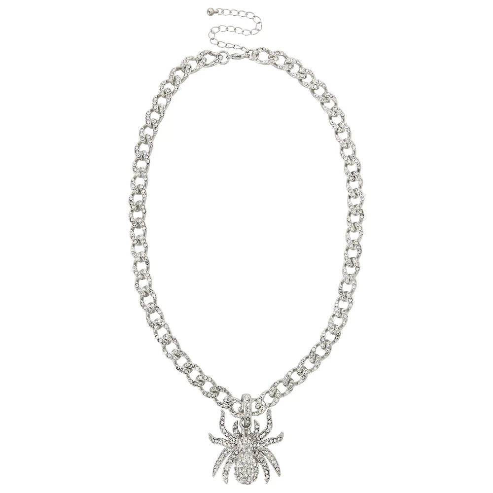 Spider Bling Necklace