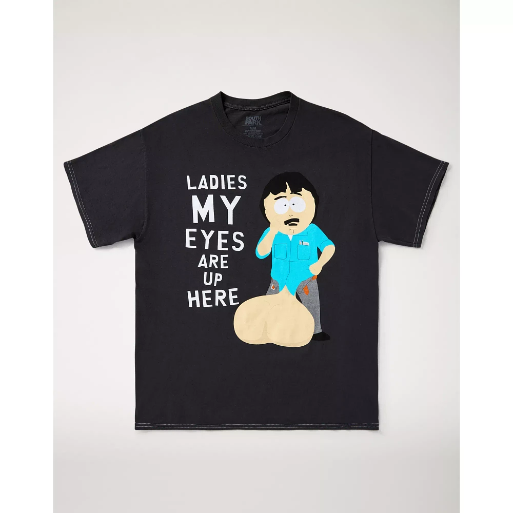 My Eyes Are Up Here T Shirt - South Park