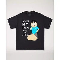 My Eyes Are Up Here T Shirt - South Park