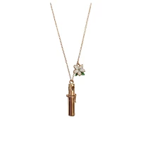 Jasmine Essential Oil Diffuser Necklace