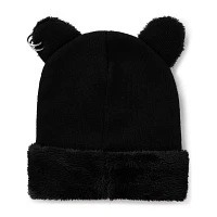 3D Ears With Silver Rings Knit Hat
