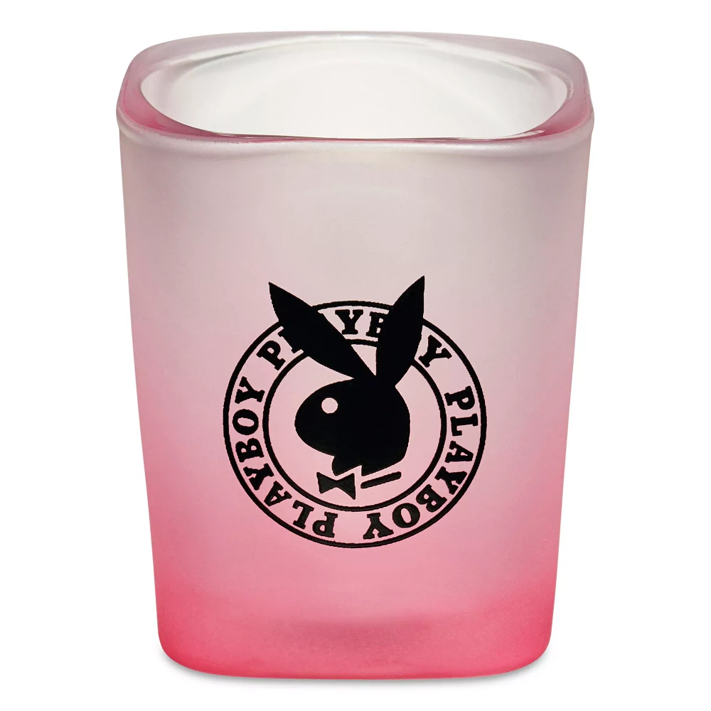 Playboy Bunny Ombre Square Shot Glass - 2 oz.