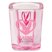 Playboy Bunny Heart Square Shot Glass - 2 oz.