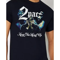 Black Tupac Keep Ya Head Up T Shirt