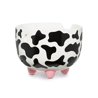Cow Print Molded Bowl with Chopsticks - 15 oz.