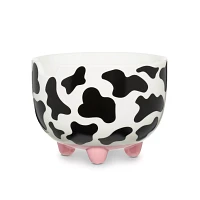 Cow Print Molded Bowl with Chopsticks - 15 oz.