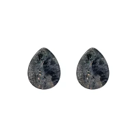 Oval Labradorite Stone Plugs