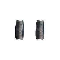 Oval Labradorite Stone Plugs