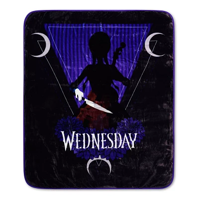 Wednesday Cello Fleece Blanket