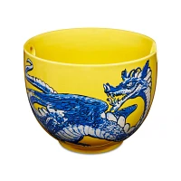 Yellow Dragon Bowl with Chopsticks